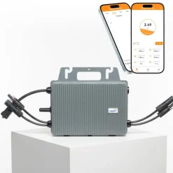 SUNNIVA TSUN Mikro-Wechselrichter 800 W TSOL-MS800  für Balkonkraftwerk, IP67 wetterfest, Plug-&-Play Installation, 2 MPPT, Bluetooth & WIFI, Micro Inverter Outlet