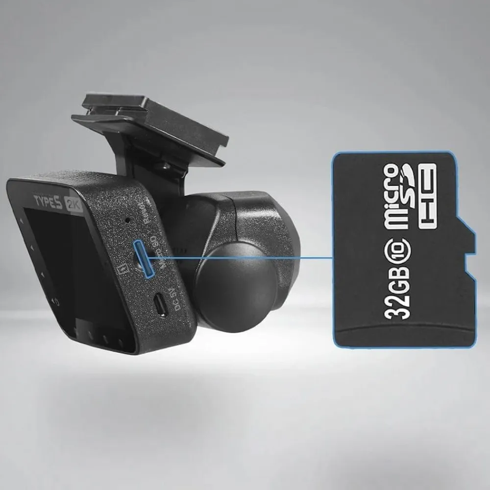 TypeS Type S 2K DRIVE 360 Pro Dash Cam with Live Stream Best