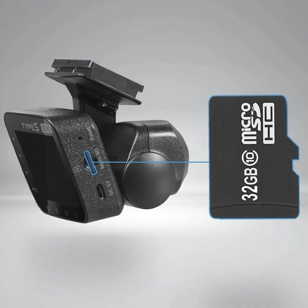 TypeS Type S 2K DRIVE 360 Pro Dash Cam with Live Stream Best