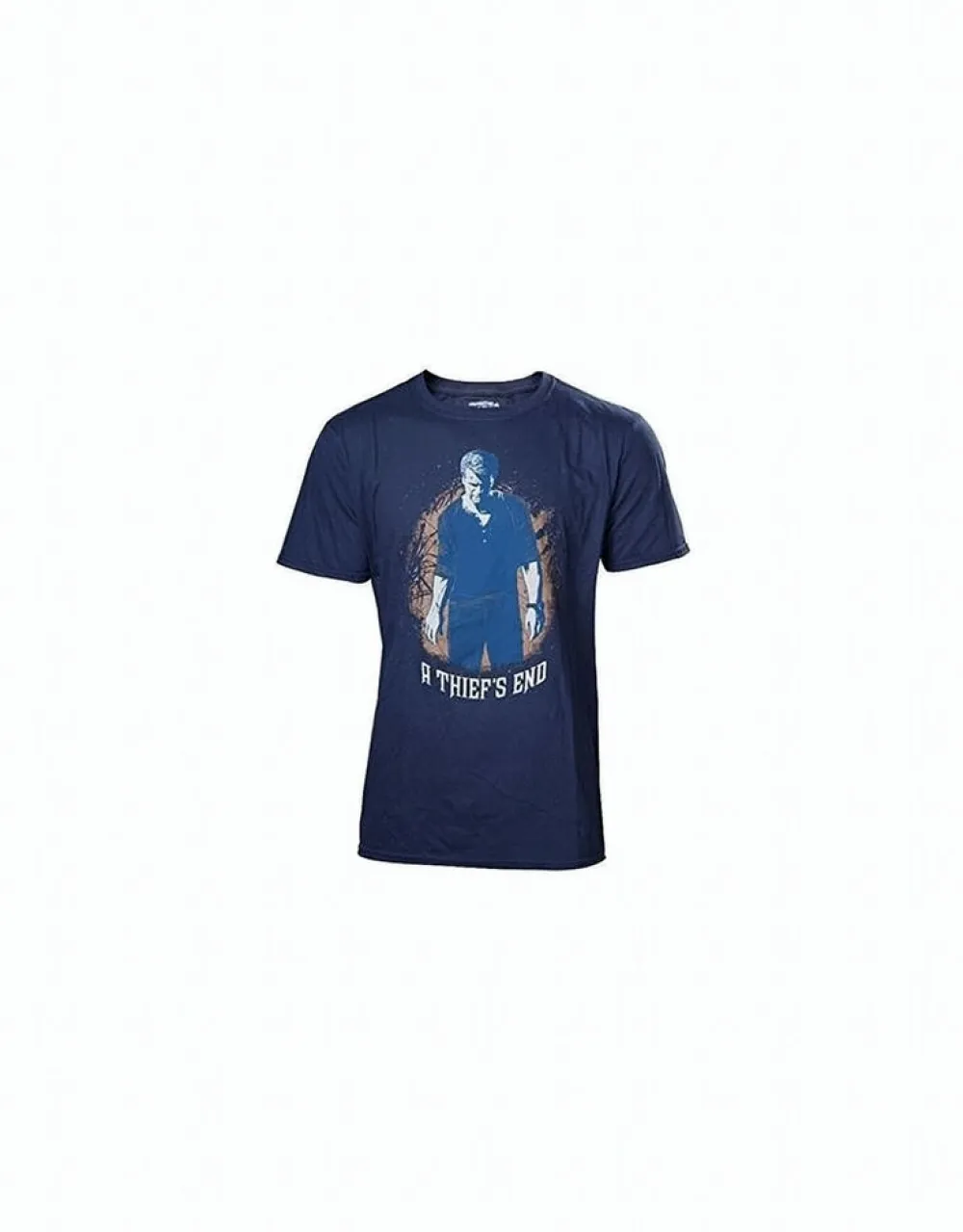 Uncharted 4 T-Shirt -L- A Thief's End, blau ^ Difuzed Europe New