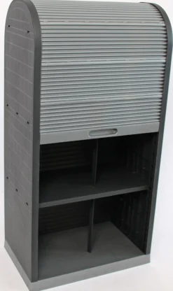 Universal Rollladenschrank, Büro Jalousie Schrank, Kunststoff 120x58x38cm ^ MCW Outlet