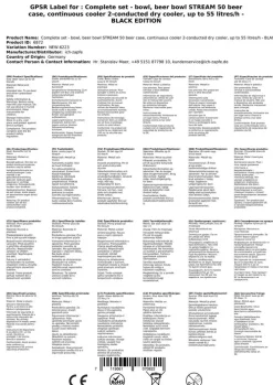 ich-zapfe Untertheken Komplett Set - Zapfanlage, Bierzapfanlage STREAM 50 Bierkoffer, Durchlaufkühler 2-leitig Trockenkühler, bis zu 55 Liter/h - BLACK EDITION, Zapfkopf:ohne,Zapfkopf 2:Korb Clearance