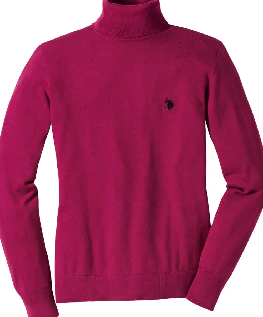 U.. Poo An Daen Rokragen-Puover ^ U.S. Polo Assn.