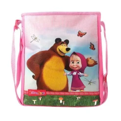 - Umhängetasche - Masha und der Bär Kindertasche Schultertasche Kindergarten Mädchen ^ Vadobag Discount