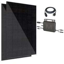 Mini-PV 900-MT8-R Bifaziales Balkonkraftwerk 900W / 800 W ^ Vale Best