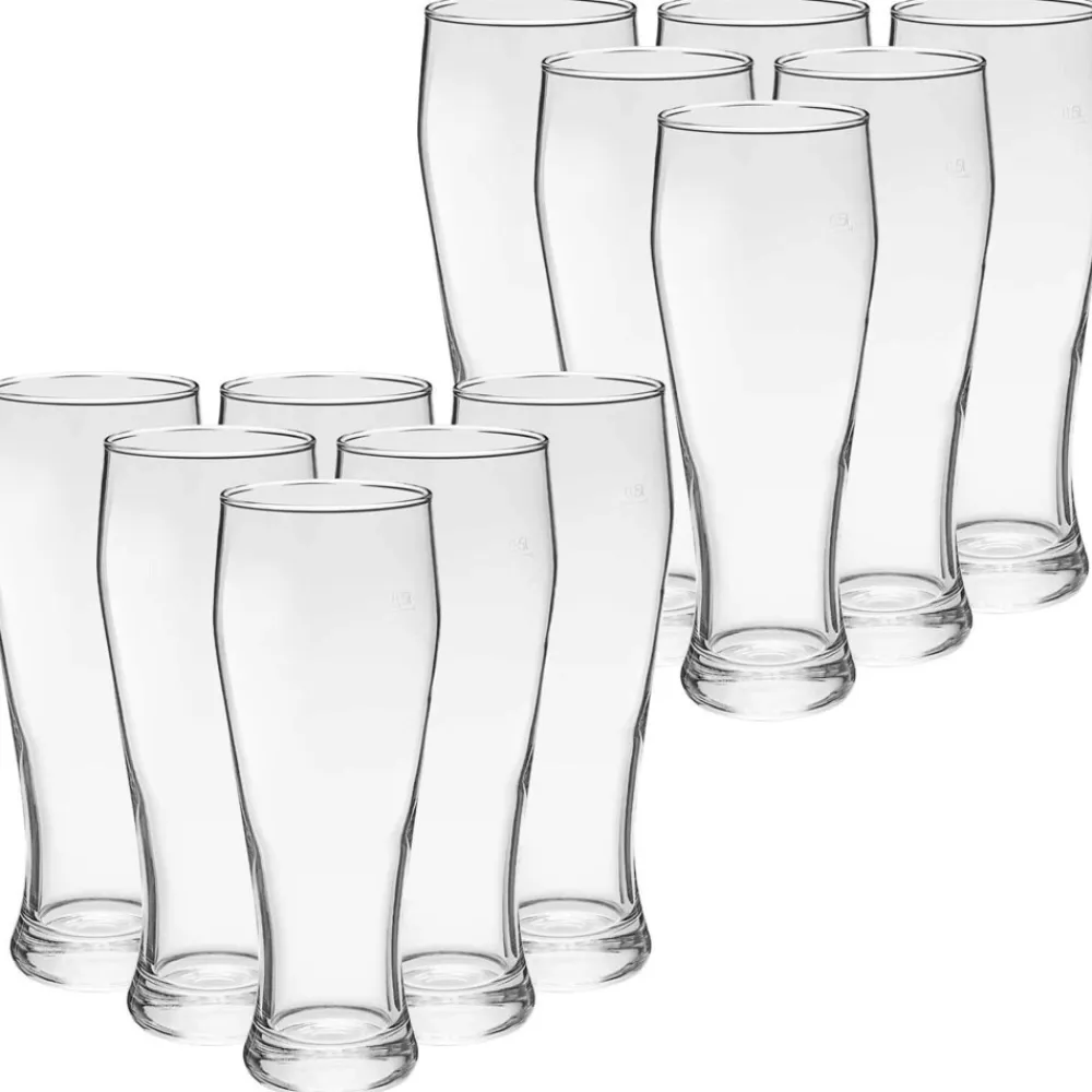 Weizenbiergläser (geeicht) Bavaria 0,5 l 12er Set ^ Van Well Clearance