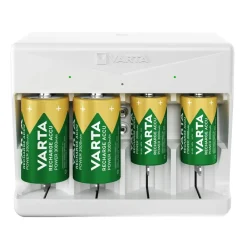 Ladegerät Universal Charger (USB-C, 4,5 h Ladezeit, Ladeanzeige, AA / AAA / C / D / 9V Akkus) ^ Varta Clearance