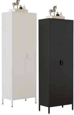 Büroschrank mit 4 Fächern | Bücherschrank | Metallschrank | Maße ca. H. 180 x B. 60 x T. 35 cm - Flokas XL ^ VCM Sale
