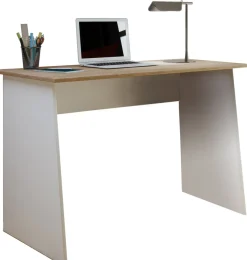 Computertisch | Maße ca. H. 74 x B. 110 x T. 50 cm | stylische Seitenteile | Schreibtisch – Masola Maxi ^ VCM Best
