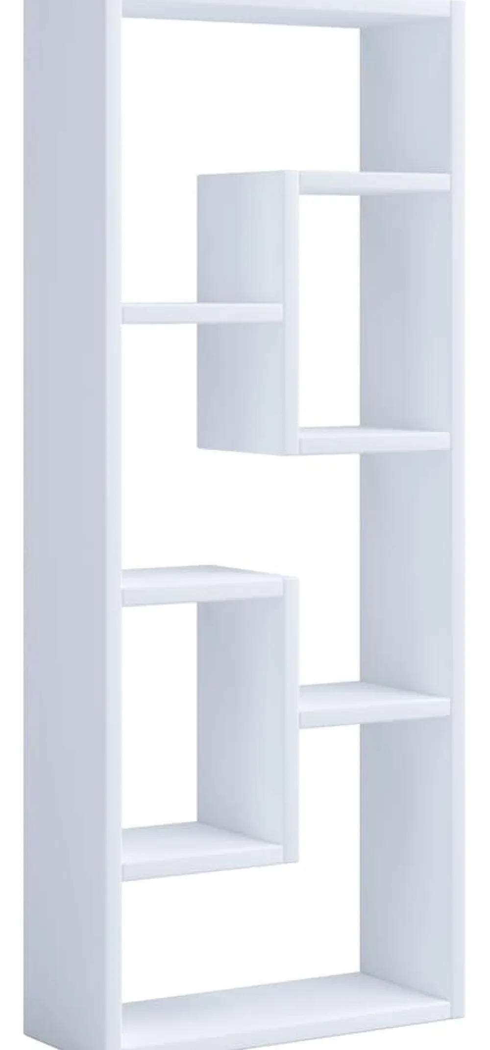 Holzregal hängend | platzsparendes Regal | Maße: H. 92 x B. 36 x T. 15 cm | Elegantes Regal hängend | Aufbewahrungsregal | Bücherregal | Wandboard - Vilota ^ VCM Best