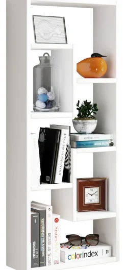 Holzregal hängend | platzsparendes Regal | Maße: H. 92 x B. 36 x T. 15 cm | Elegantes Regal hängend | Aufbewahrungsregal | Bücherregal | Wandboard - Vilota ^ VCM Best