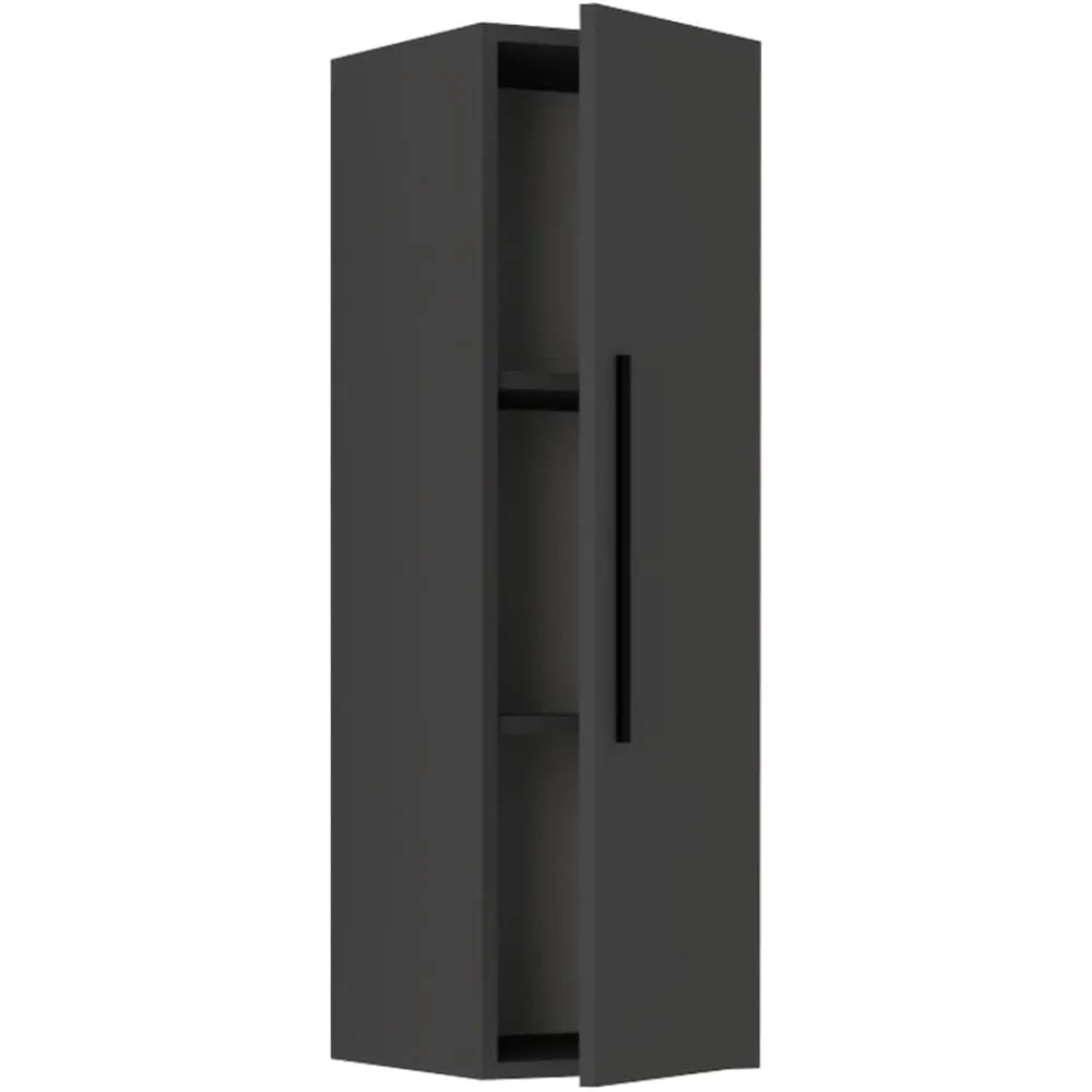 Holzregal hängend | platzsparendes Regal | Maße: H. 95 x B. 30 x T. 30 cm | Elegantes Regal hängend | Aufbewahrungsregal | Bücherregal | Wandboard - Arila L Senkrecht ^ VCM Online