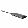 USB-C Multiport Hub 3x USB 3.1, HDMI, SD, RJ45 Adapter Schwarz ^ Verbatim New