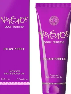 Dylan Purple Pour Femme Perfumed Bath & Shower Gel ^ Versace Best