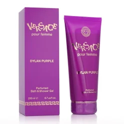 Dylan Purple Pour Femme Perfumed Bath & Shower Gel ^ Versace Best