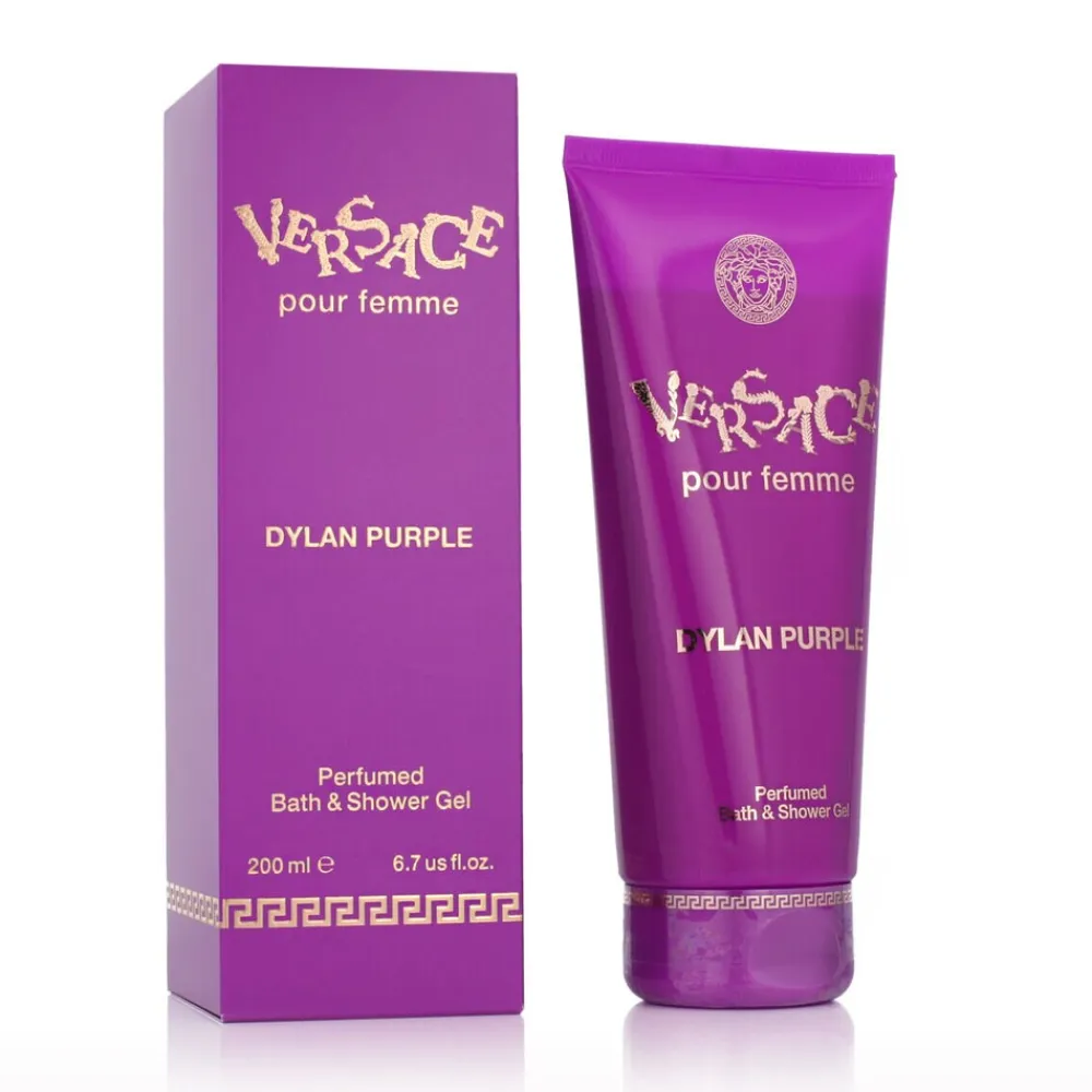 Dylan Purple Pour Femme Perfumed Bath & Shower Gel ^ Versace Best