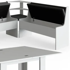 Vicco Eckbankgruppe Roman Weiß 210x150cm Esszimmergruppe Eckbank Sitzgruppe Sale