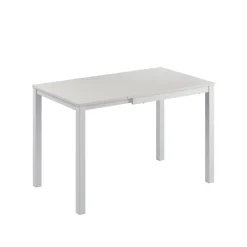 Esstisch Granny Weiß 120 x 70 cm ausziehbar ^ Vicco Discount