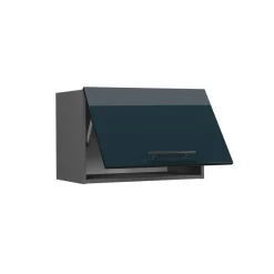 Vicco Hängeschrank Fame-Line Anthrazit Dunkelblau Hochglanz 60 cm flach Discount