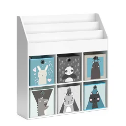 Vicco Kinderregal Bücherregal Aufbewahrungsregal Luigi Spielzeugablage Faltbox