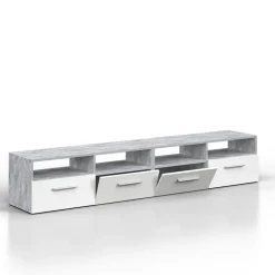Lowboard Diego Fernsehschrank Sideboard TV Fernsehtisch  Beton ^ Vicco Discount