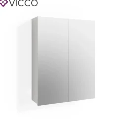 Spiegelschrank FREDDY Weiß Spiegel Badspiegel Wandspiegel Badezimmer ^ Vicco Hot