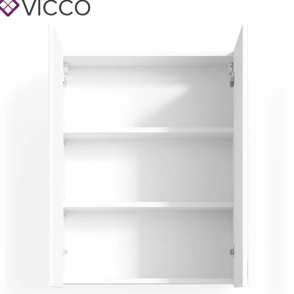 Spiegelschrank FREDDY Weiß Spiegel Badspiegel Wandspiegel Badezimmer ^ Vicco Hot