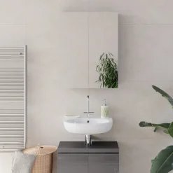 Vicco Spiegelschrank FREDDY Anthrazit Spiegel Badspiegel Wandspiegel Badezimmer New