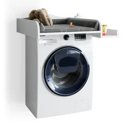 Wickelaufsatz Wickelauflage mit Ablage Wickeltischaufsatz Waschmaschine ^ Vicco Online