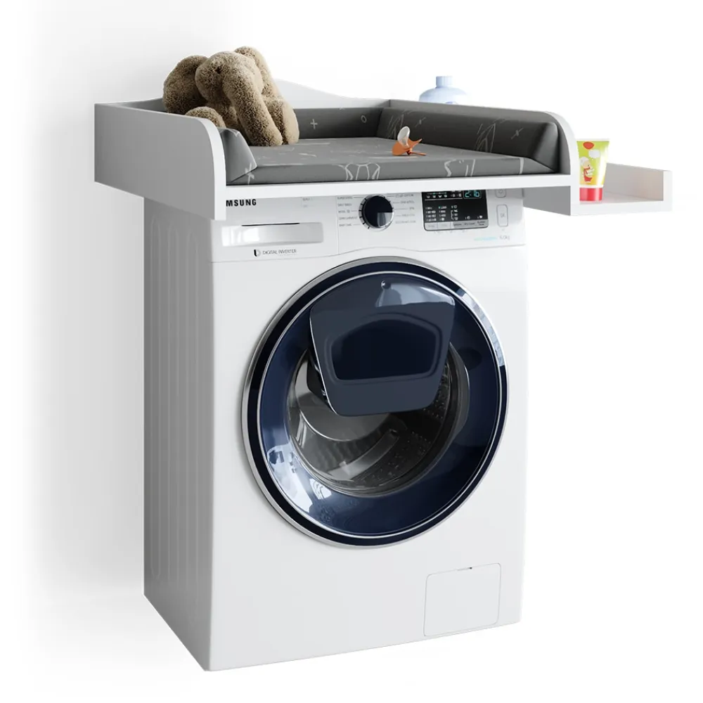 Wickelaufsatz Wickelauflage mit Ablage Wickeltischaufsatz Waschmaschine ^ Vicco Online