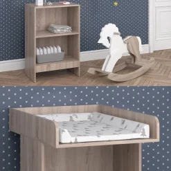 Vicco Wickeltisch Wickelkommode Wickelschrank Leo Wickelaufsatz Sonoma Ablage Online