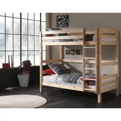 vipack Furniture Etagen-Hochbett Pino 182 cm, natur Outlet