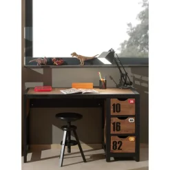 vipack Schreibtisch Alex Kiefer gebürstet New