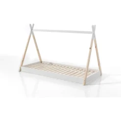 Tipi Zelt-Bett Tibe, 90 x 200 cm ^ vipack Clearance