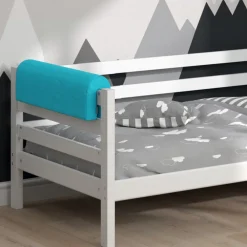 VitaliSpa Bettkantenschutz Bettumrandung Kinderbett Kantenschutz türkis Babybett Sale