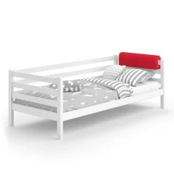 Bettkantenschutz Bettumrandung Kinderbett Kantenschutz rot Babybett ^ VitaliSpa