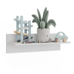 VitaliSpa Wandregal Ajaton Weiß 70 x 20 cm