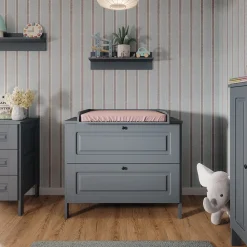 VitaliSpa Wickelkommode Ajaton Grau 108 x 98 cm Clearance