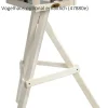 Dobar Vogelhaus-Ständer, Kiefer, weiß Outlet
