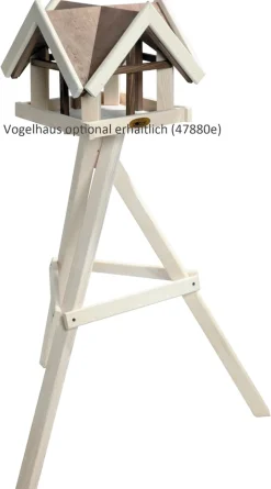 Dobar Vogelhaus-Ständer, Kiefer, weiß Outlet