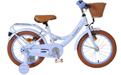 Volare Kinderfahrrad Ashley 16 Zoll ohne Rücktrittbremse, hellblau Discount