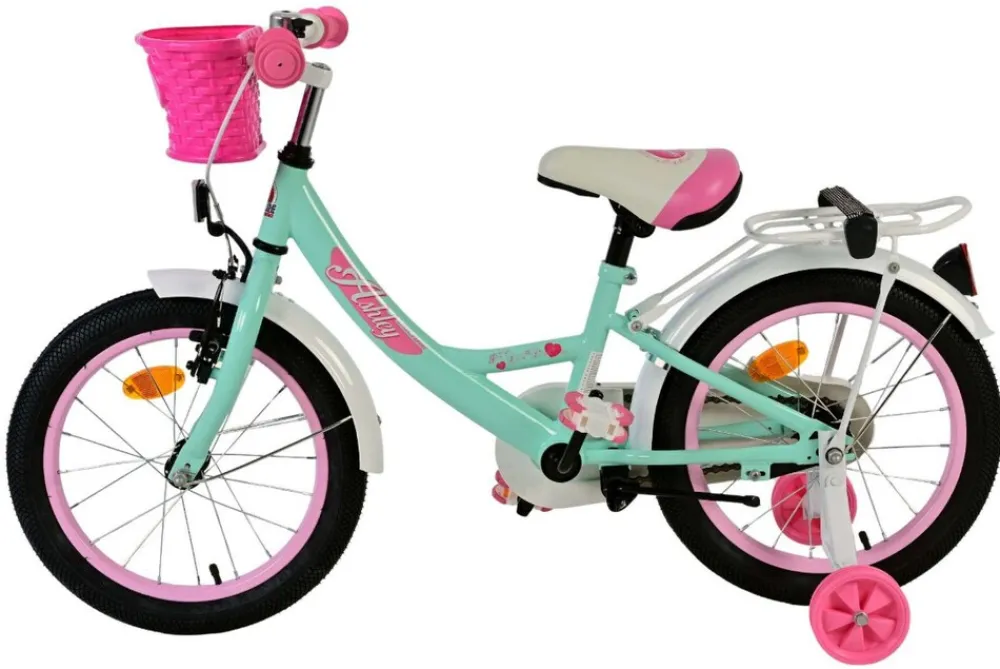 Volare Kinderfahrrad Ashley 16 Zoll, grün