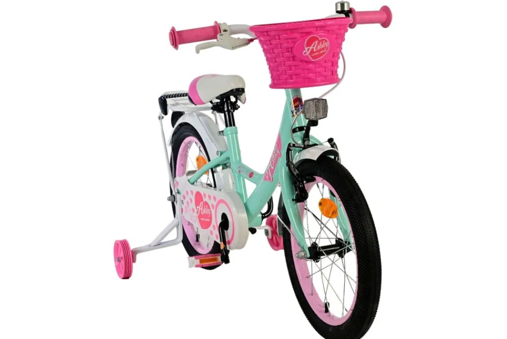 Volare Kinderfahrrad Ashley 16 Zoll, grün