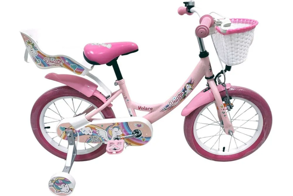 Volare Kinderfahrrad Unicorn 16 Zoll, rosa Best