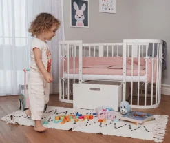 Waldin Schublade für 7in1 Babybett, Kinderbett, KEIN BETT Weiß Discount