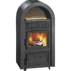 Wamsler Hüttenofen Etna - Gusseisen schwarz, 9 kW Hot