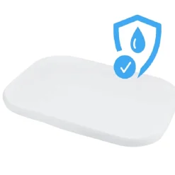 Waldin Wasserdichte Spannbettlaken Baby für 5in1 Babybett Weiß Online