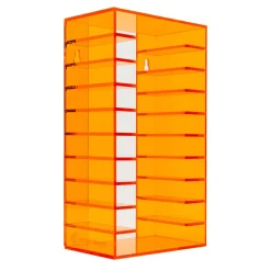 RACK-001 10-Cassette Rack Orange ^ We are Rewind