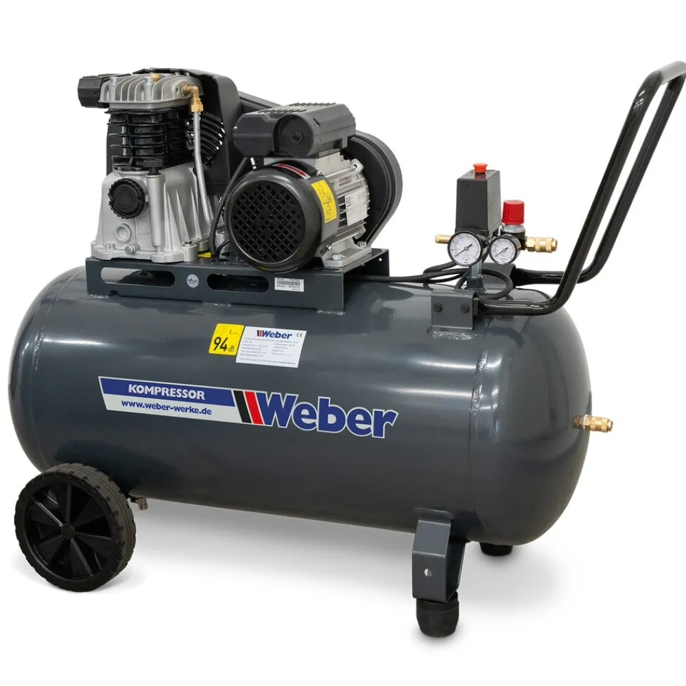 Weber Druckluft Kompressor 230 V / 10 bar / 100 l Kessel ^ Weber-Werke Best