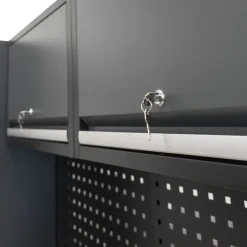 Weber Schranksystem Serie 450 8-teilig grau ^ Weber-Werke Hot